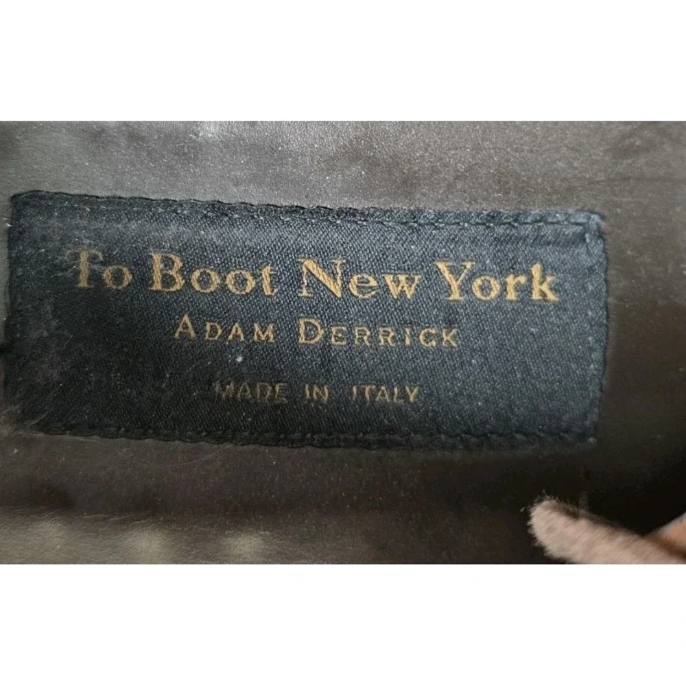 To Boot New York Adam Derrick Men's Size 11 Brown Leather Derby‎ Dress Shoes